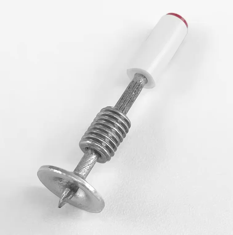 Threaded Mini M8 Nail Powder Threaded Integrated Nail  Fastening shooting Nail New Ceiling driving pins