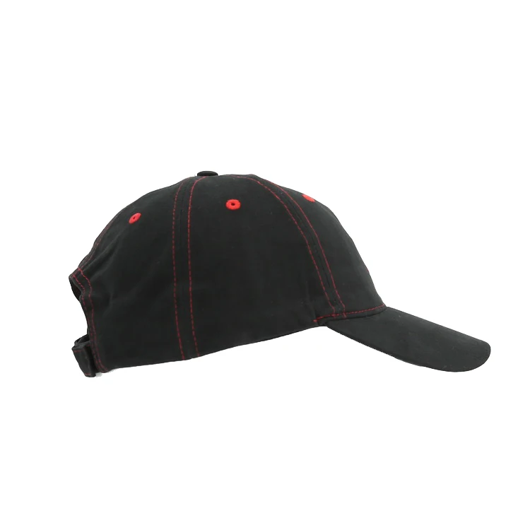 custom led light brim baseball caps for camping jogging and fishing