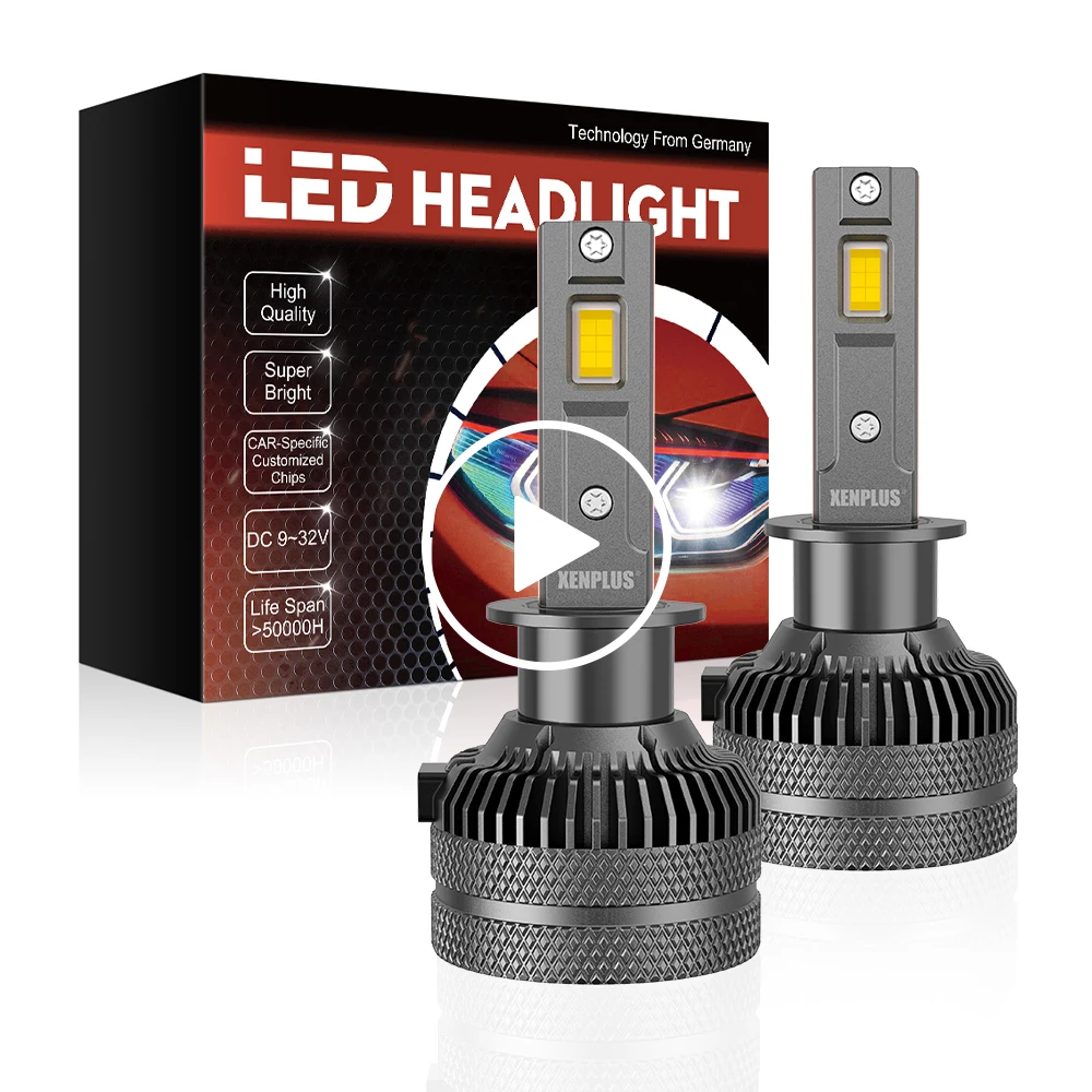 Xenplus Factory U20 120w Car Light Bulb H11 H7 Led 9006 Canbus Auto Accessories 360 12v Luces Focos Kit 9005 H4 Led Headlights