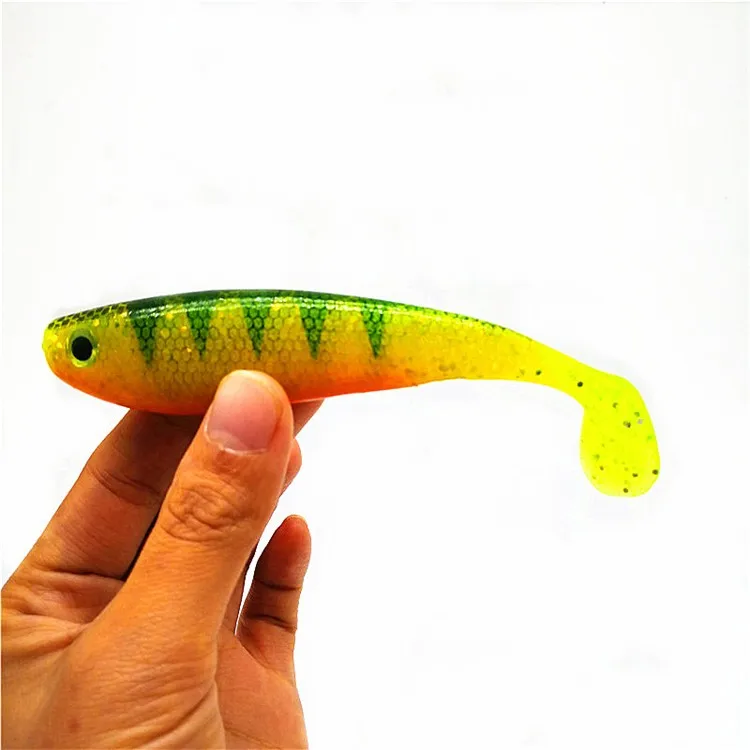 
soft Fishing Lure 3D Hollow Fish 120mm T-Tail Fishing Lure Soft Lure Fishing Bait 