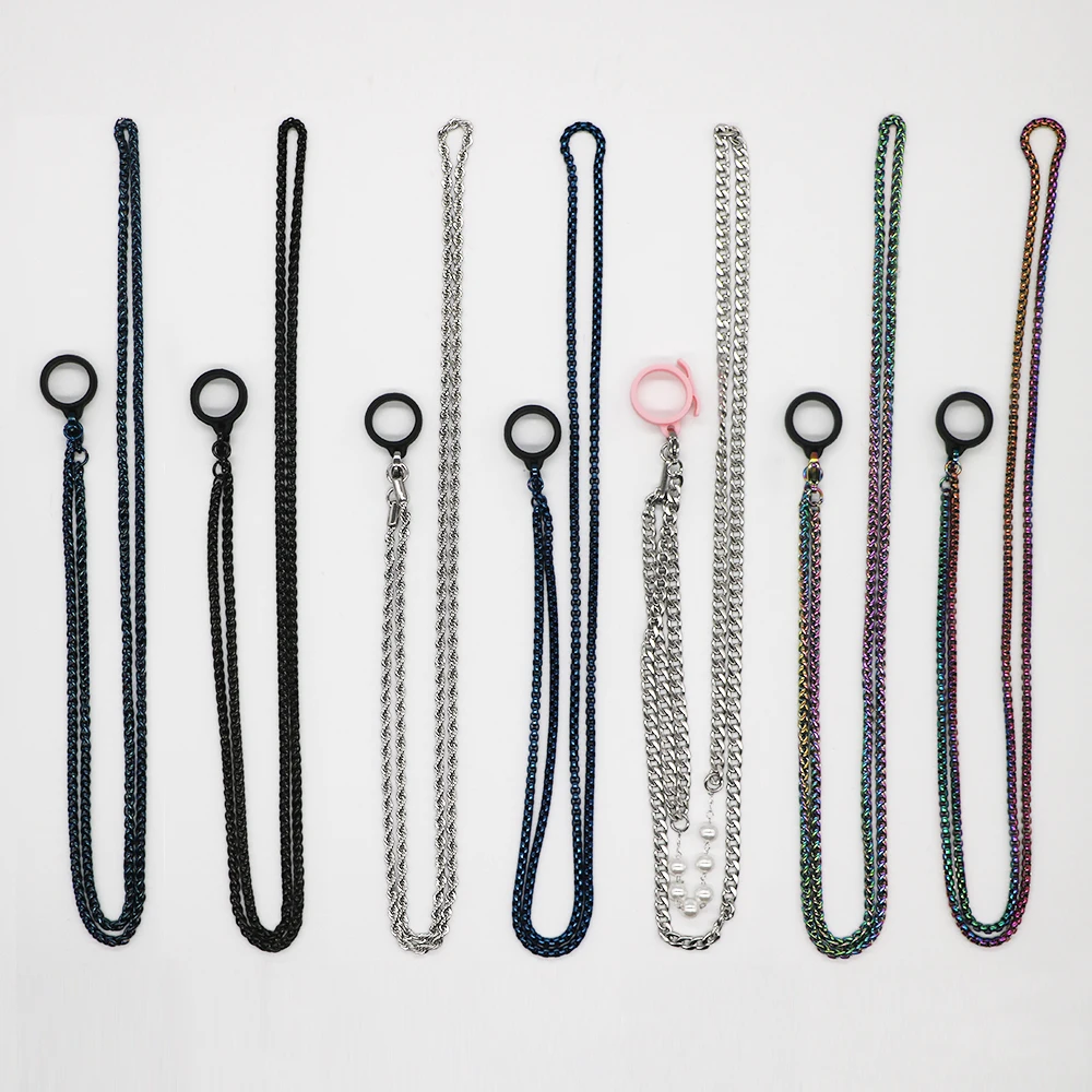 
 Модная металлическая цепочка для электронной сигареты, персонализированное забавное ожерелье, шнурок для всех случайных электронных сигарет  