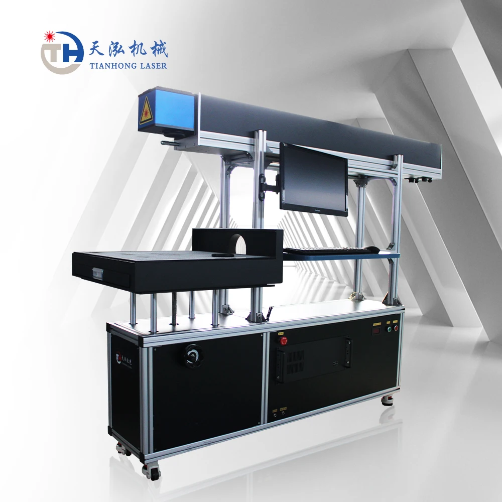 Tube Laser Marking Machine Factory Price Co2 Glass for MDF Wood Cloth Jeans Marble Paper Denim 3D Co2 Laser Engraving Machine