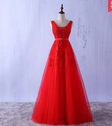  Женское платье подружки невесты Ever-pretty длинное фиолетовое без рукавов с V-образным