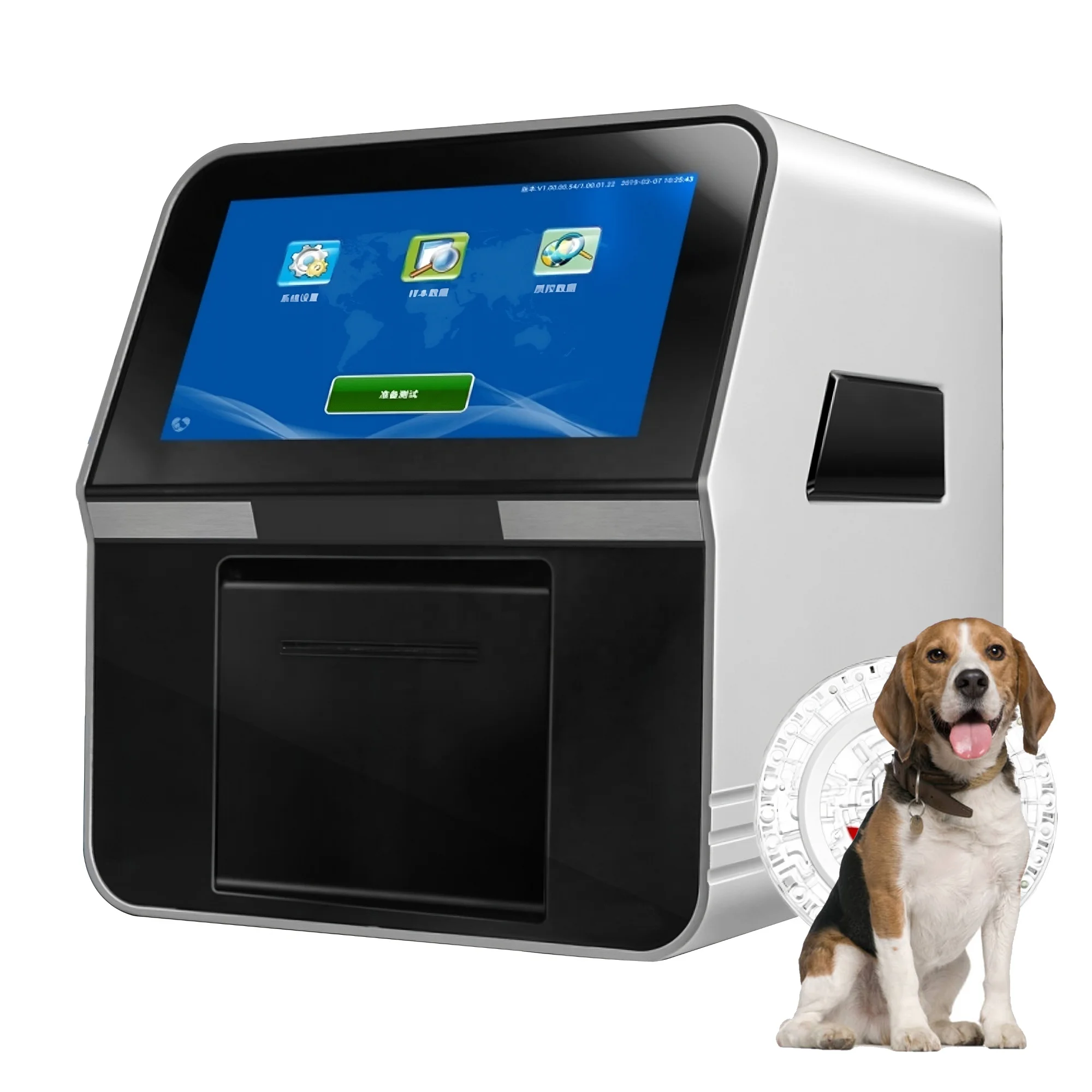 Biochemistry Chemistry Analyzer Machine Automated Point of Care Veterinary Blood Dry Chemistry Analyzer for Vet Animals