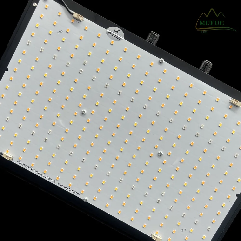Hydroponic Veg Clone Seedling DC24V dc48v high ppe with ppdf 175*287MM 288LED Samsung lm281b led Board PCBA grow light 100-120w