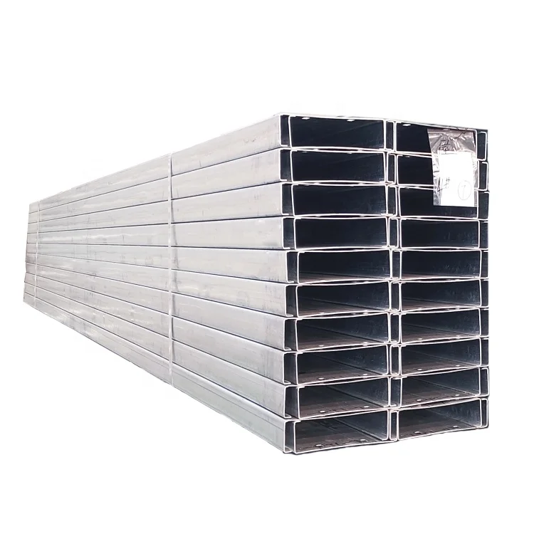 C Z U H Construction Beams Steel Channels of Metal Building Steel Structure Warehouse Galvanized Steel Products