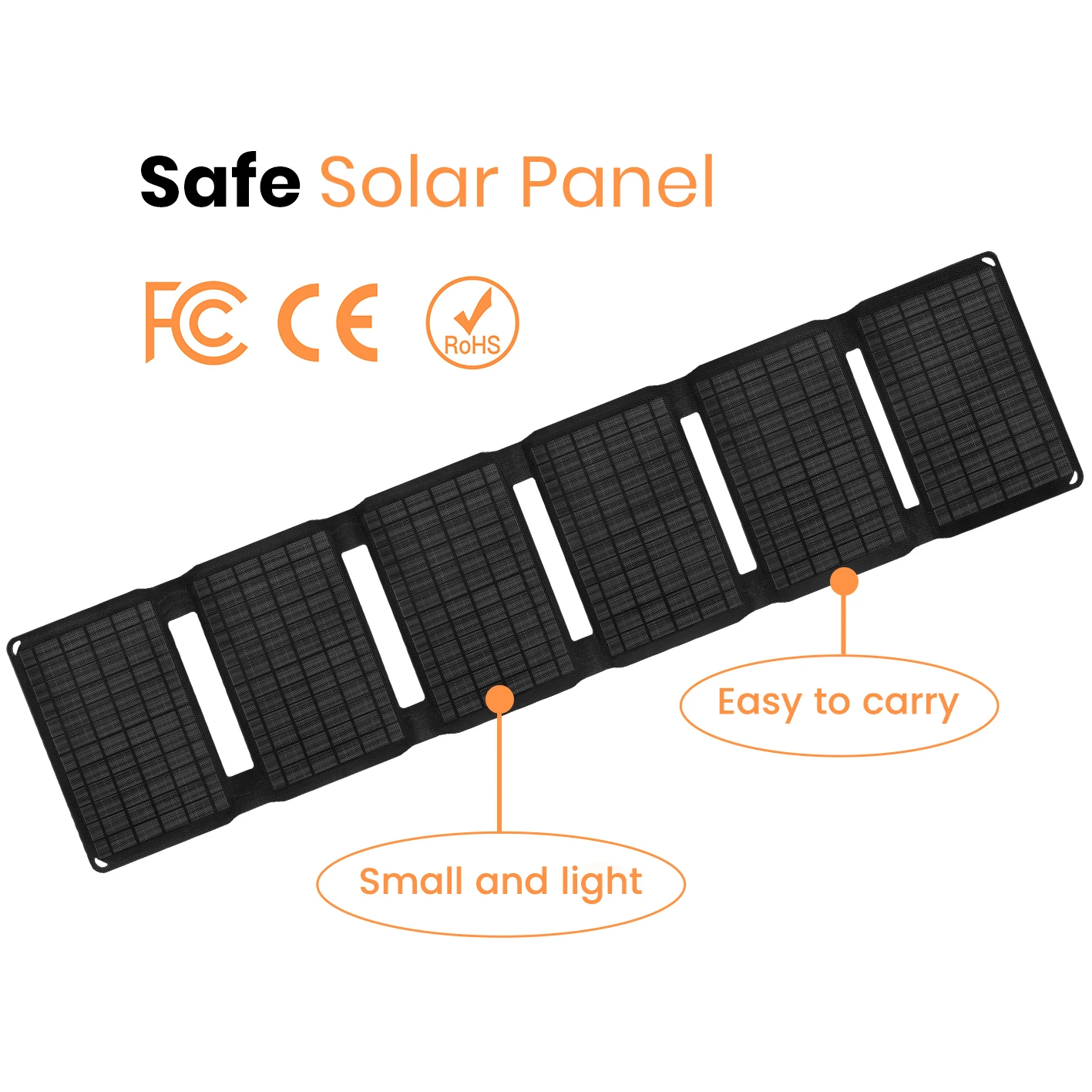FlexSolar 40W Portable lightweight Solar charger