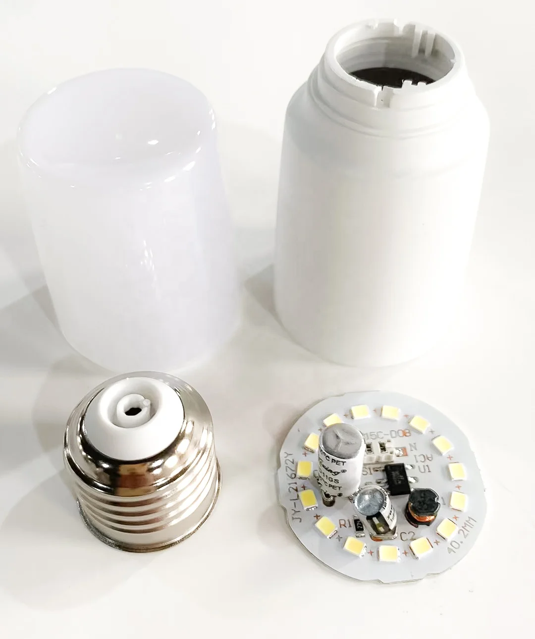 Dob Cylindrical Columnar Aluminum Plastic Slim Led T Shape Lamp For Home Use 7w E27 Stick Bulb