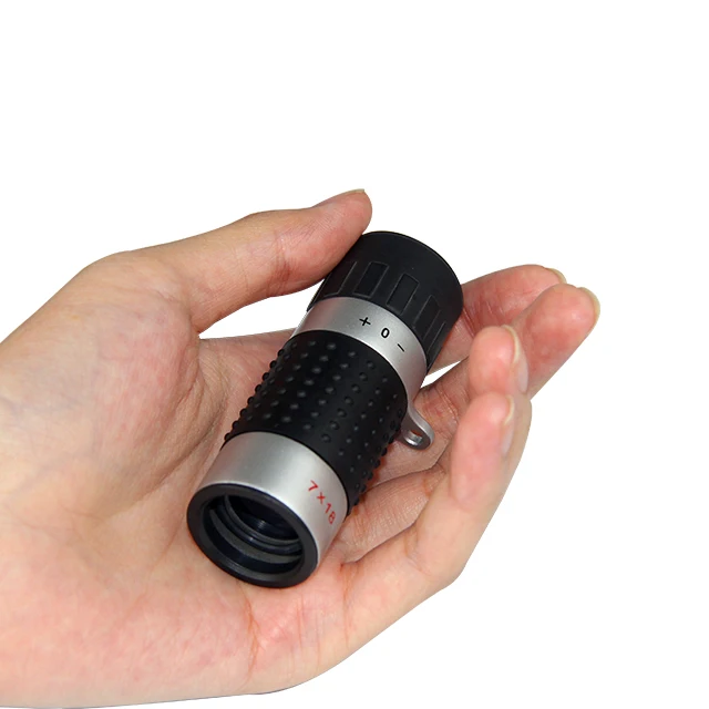 2024 high definition single 7X18 pocket monocular telescope