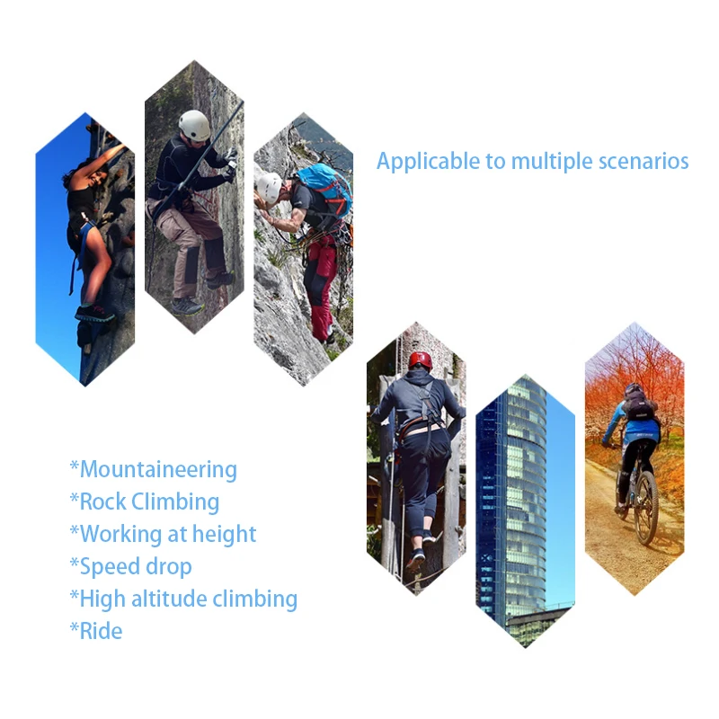 Bilink hammock d ring locking carabiner hook aluminum alloy  climbing carabiner