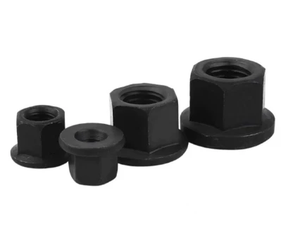 Medium Raised Hexagon Die Press Nut with Flange Gasket Product Category Nuts