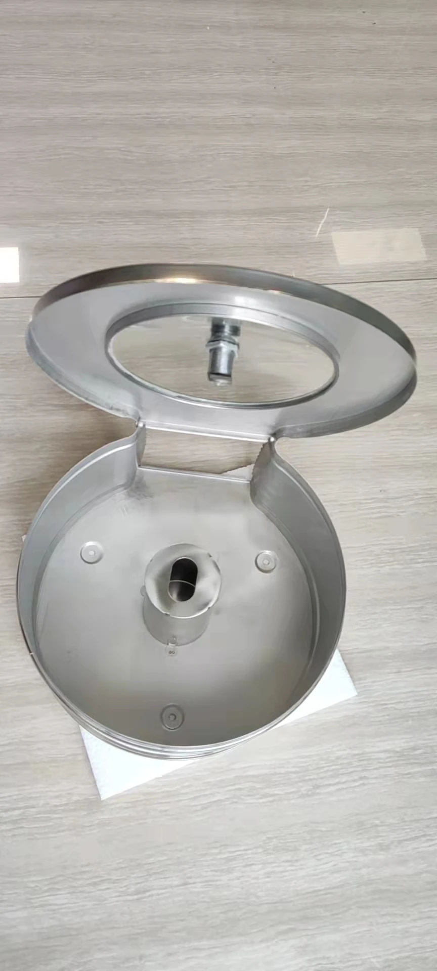 Hotel Bathroom Stainless Steel Visible Jumbo Roll Toilet Tissue Paper Towel Dispenser Manual Wall Mounted  Tissue Holder