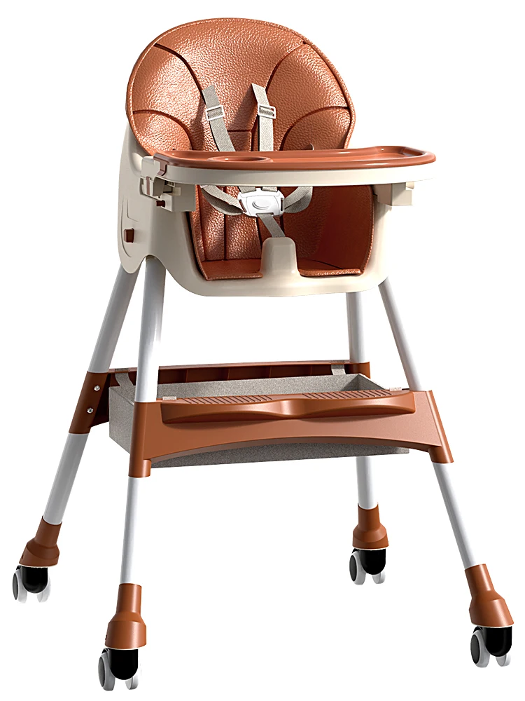 RHS-HC2  Baby Booster Seat with  Compact Folding Made of Durable Plastic Feeding Eating Chair for Dining Room