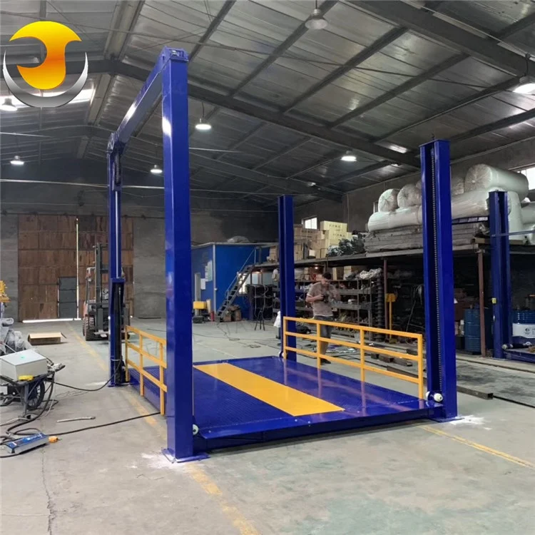 Tavol customized vertical electric four-column hydraulic car parking lift table hydraulic platform car lift for car garage