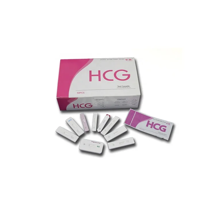 hcg rapid one step pregnancy test urine test kit for human hcg test cassettes