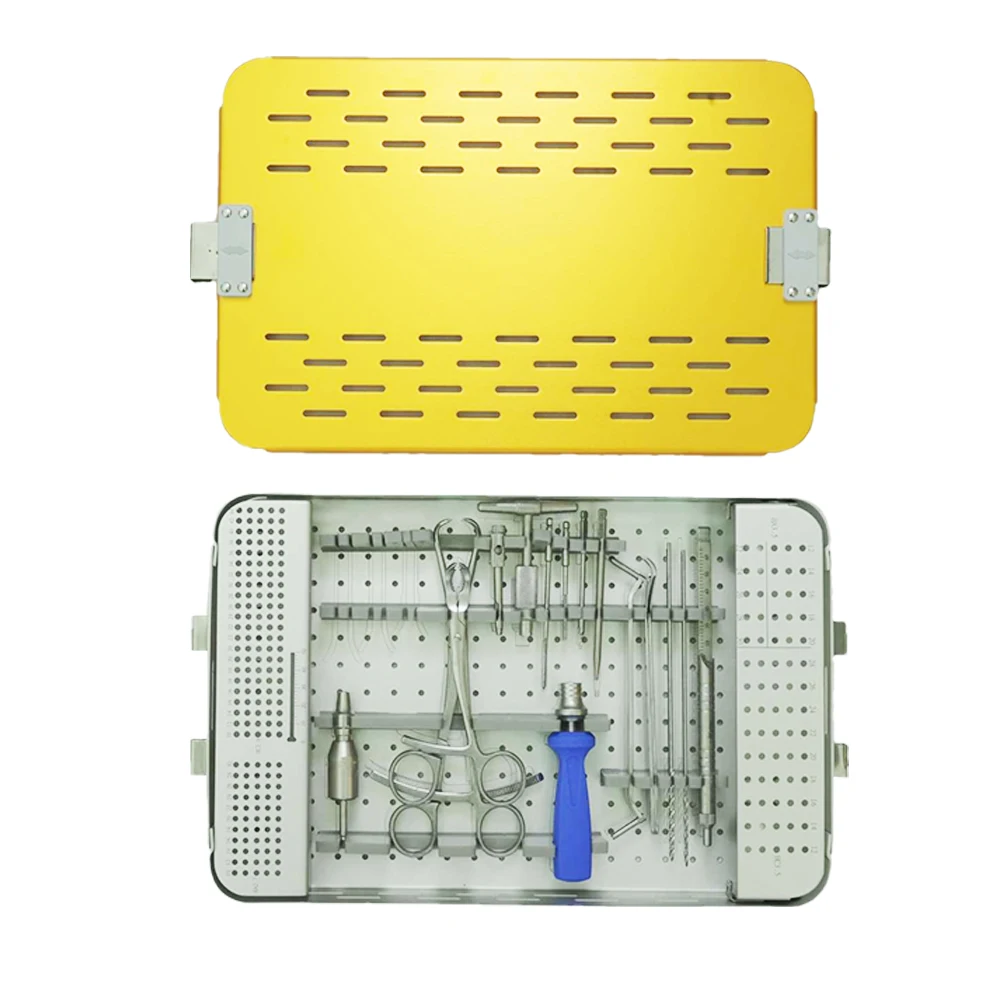 Hot Selling Stainless Steel Durable Surgical Orthopedic 4.5 Cannulated Instrument Set Implant Kit