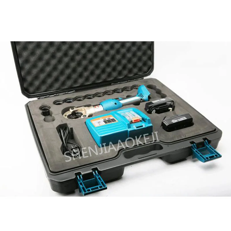 
EZ-300B Charging hydraulic clamp 18V Electric crimping pliers copper and aluminum crimping Power cable tool Automatic reset 