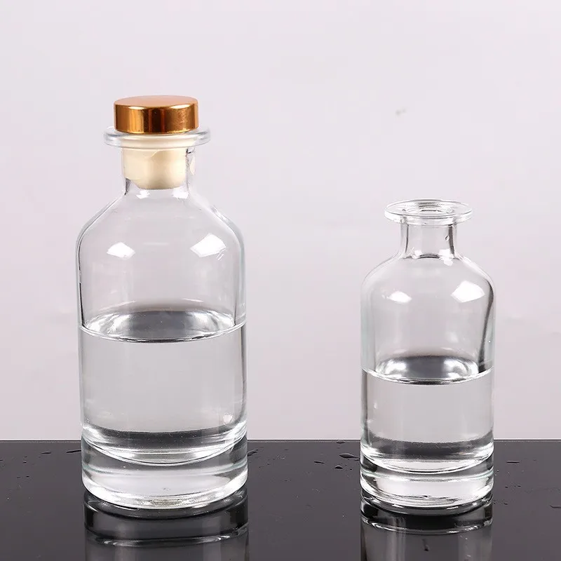 150ml modern rubber empty luxury aromatherapy perfume bottle cap essential oil reed diffuser glass bottle