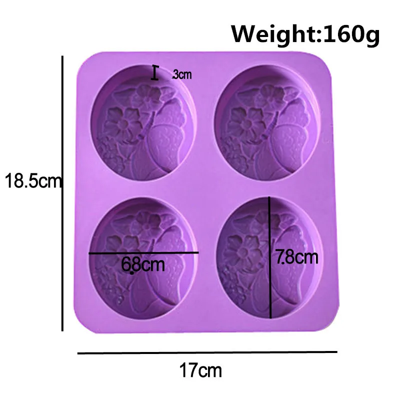 Butterfly Flower Silicone Mold Fondant Cake Chocolate Candy Jello Silicone Decorating Mold