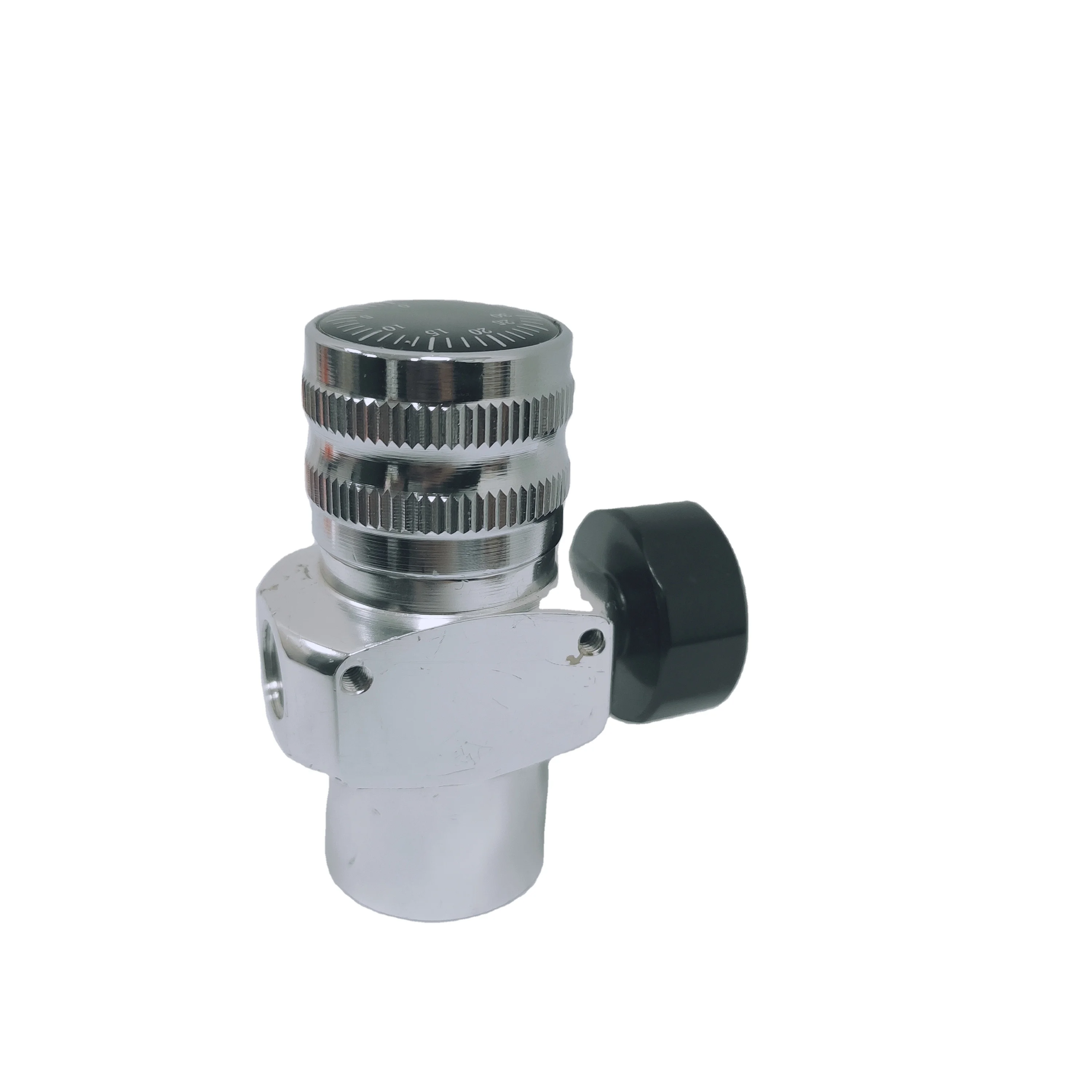 SMACO OEM Carbon dioxide pressure reducing valve with 1500 Psi pressure gauge
