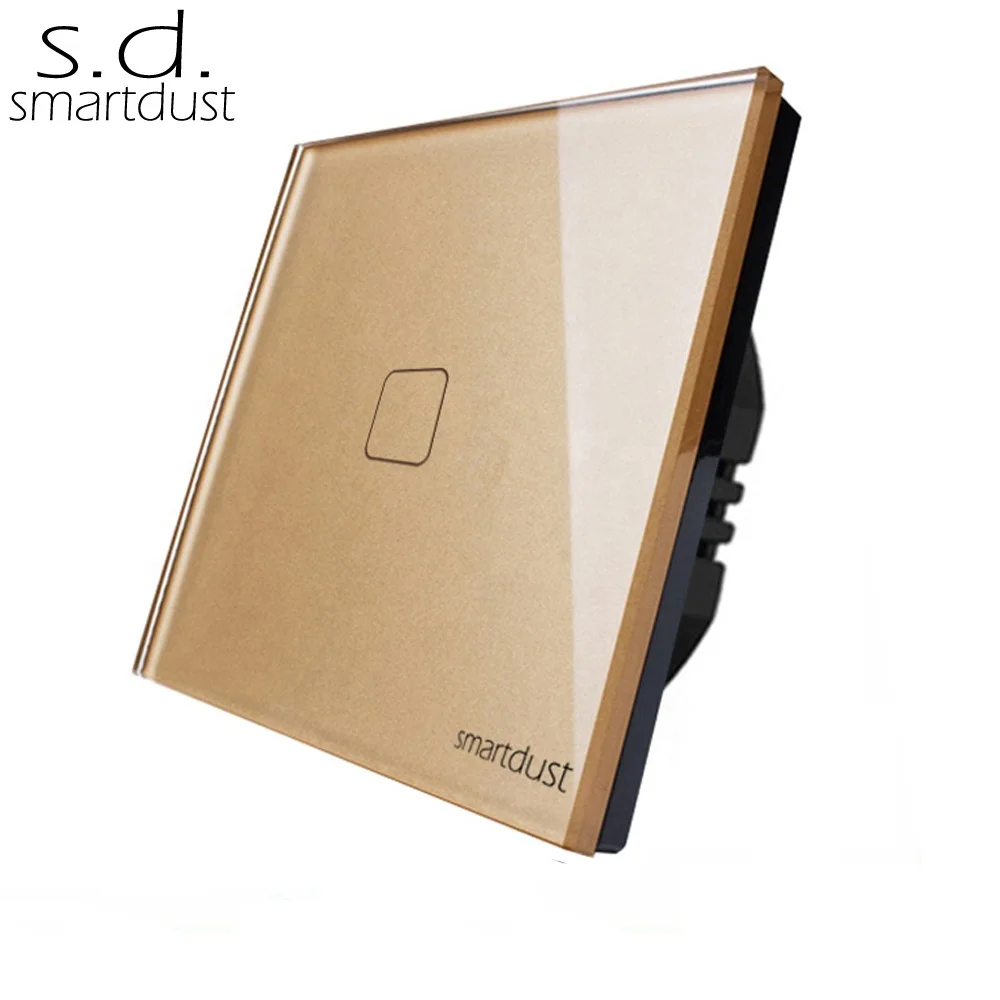  Smartdust OEM ЕС домашней автоматизации 1 Gang управление Wi-Fi Zigbee выключатель