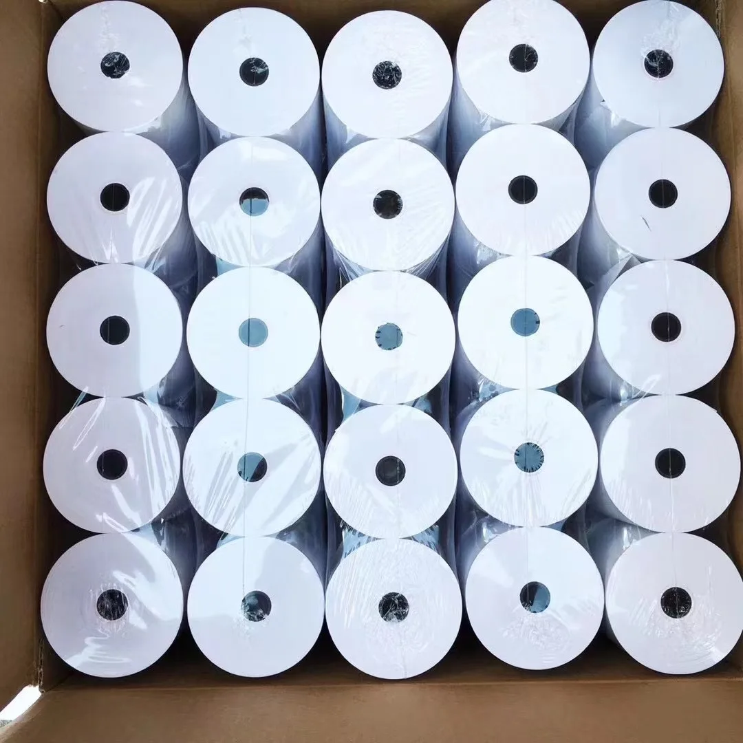 Small sample 58mm 79mm atm pos machine tharmal printer cash register paper 57x50mm thermal paper receipt bill rolls