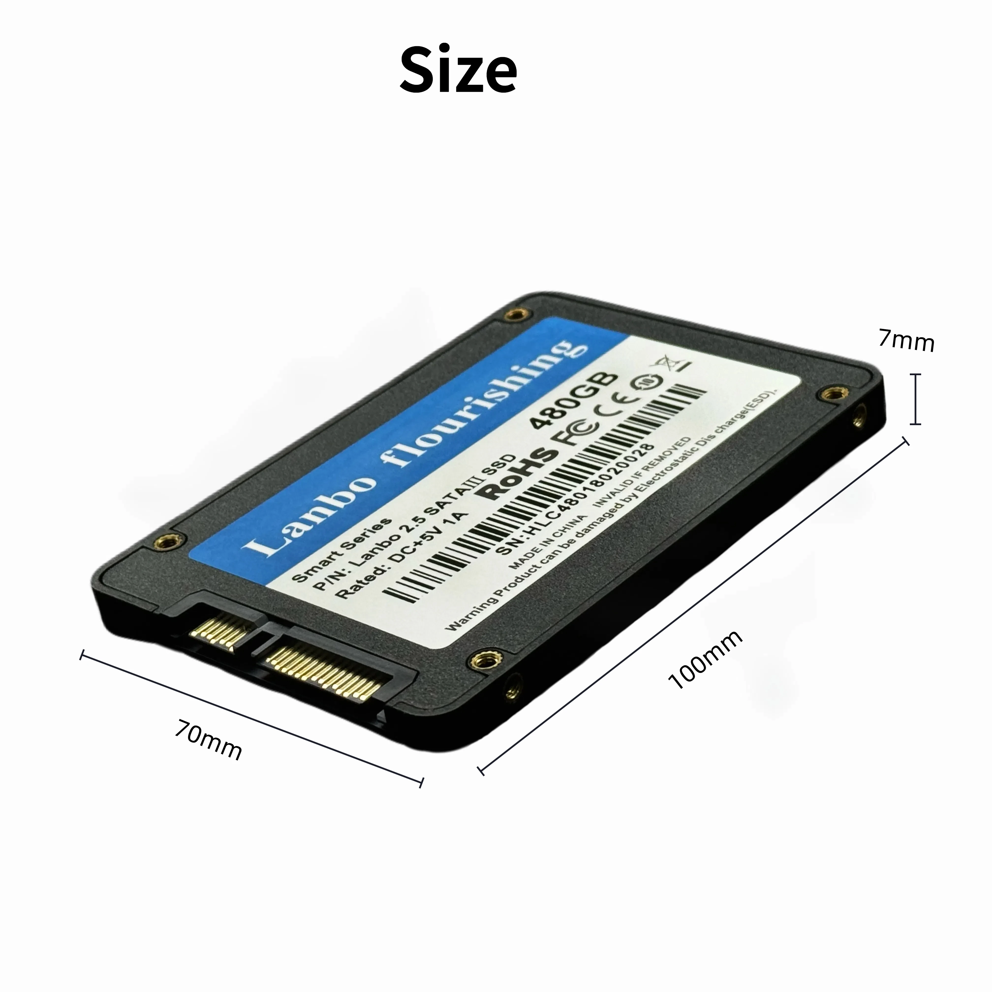Hot Sale Sata 3 Solid State Drives External Hard Drives 120GB 240GB 480GB 512GB 1TB 2TB Oem Hard Disk ssd For Laptop PC