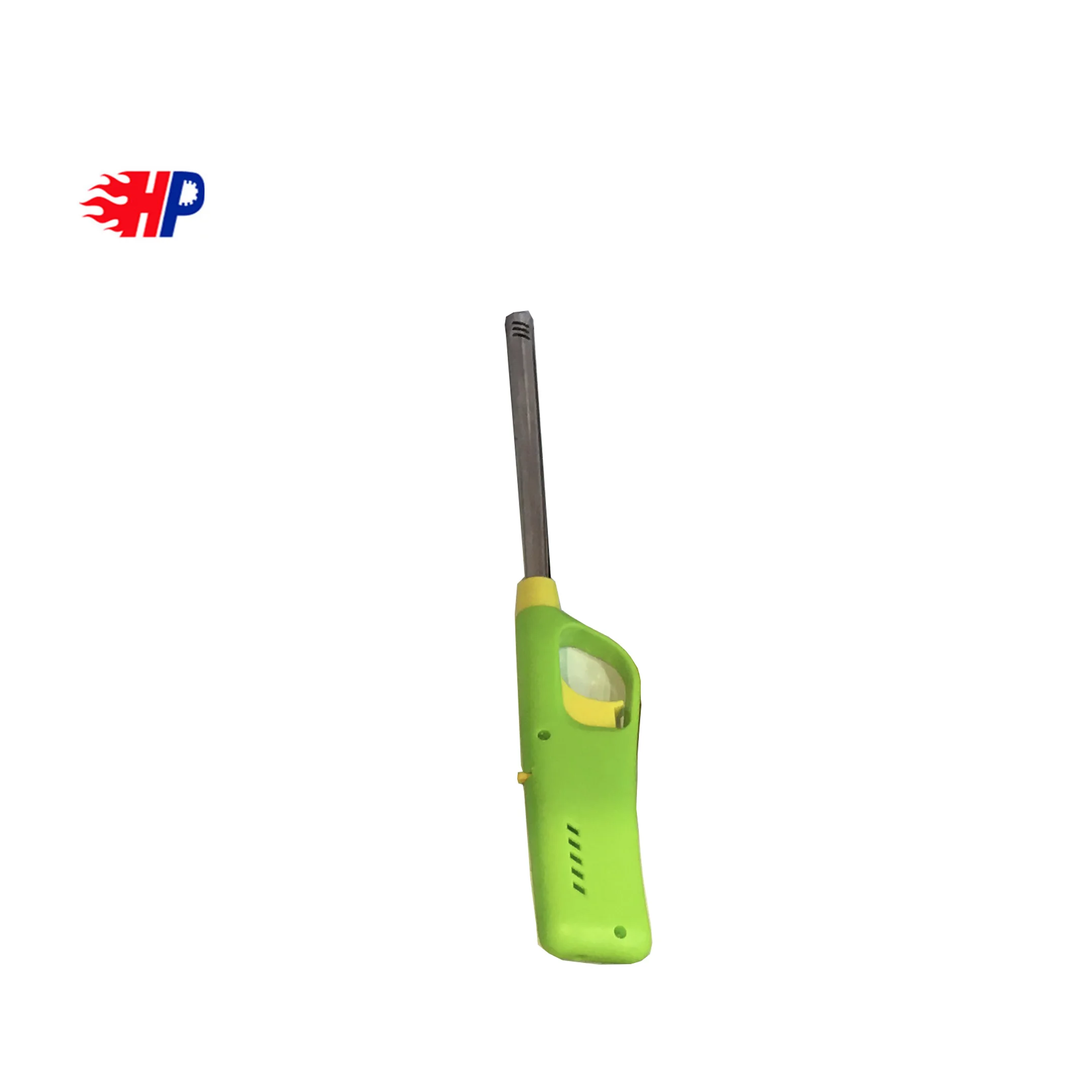 HP-607 ISO22702 certification logo custom  cheap bendable bbq butane torch fireplace cooker kitchen gas lighter