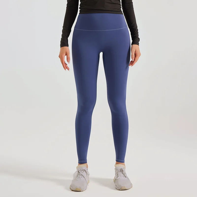 Hot Selling Women Lightweight Scrunch Butt Sports Leggings Naked Feeling Custom Logo High Waist Yoga Leggings