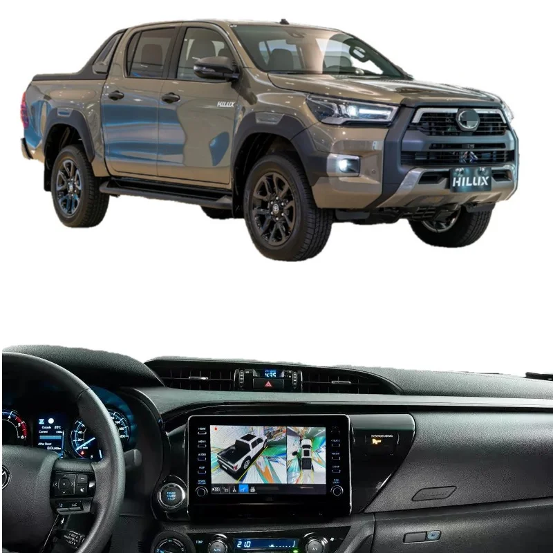 360 camera monitoring system panoramic view camera 360 degree bird eyes view car camera For Toyota