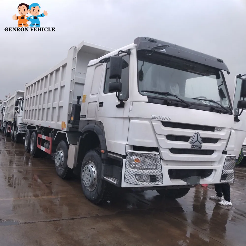 New 2024 Sinotruk Euro 2  Howo 400HP 12 wheels/tires 8x4 dump truck for construction and mineral