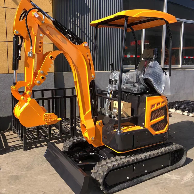 Бесплатная доставка EPA mini bagger ферма б/у небольшой экскаватор 2 тонны фермерские экскаваторы Kubota гусеничный 1 8-тонный мини-экскаватор