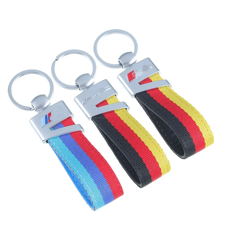 New high-end for BMW m-benz AMG Audi sline Volkswagen  Car Key chain pendant