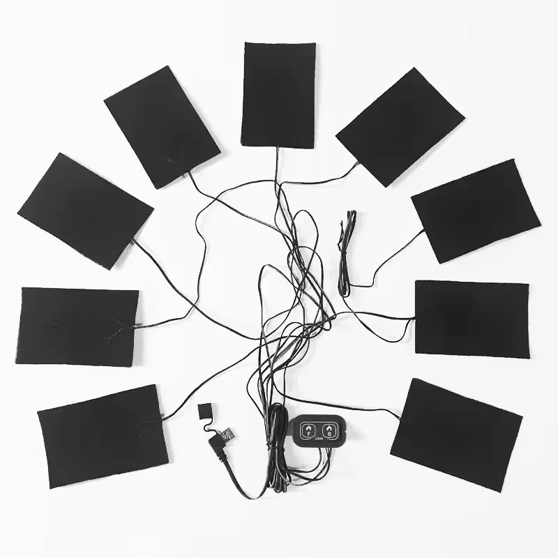 Graphene heating sheet cloth Flexible heating cloth usb