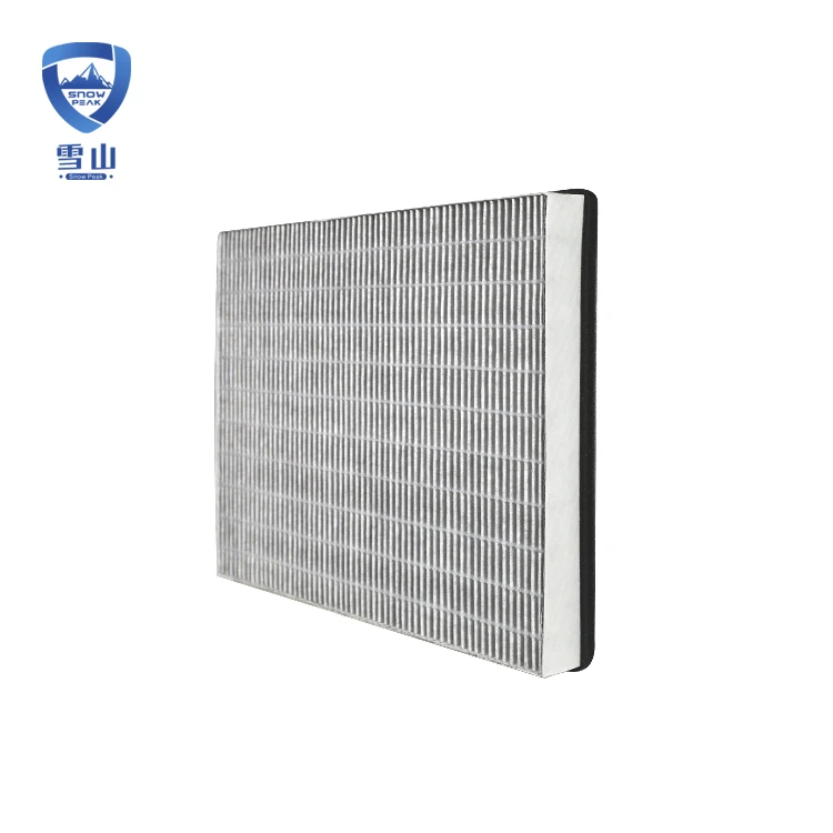 Factory Price Activated Carbon Non-woven Fabric Air Conditioner Filter H13 HEPA Carbon Filter