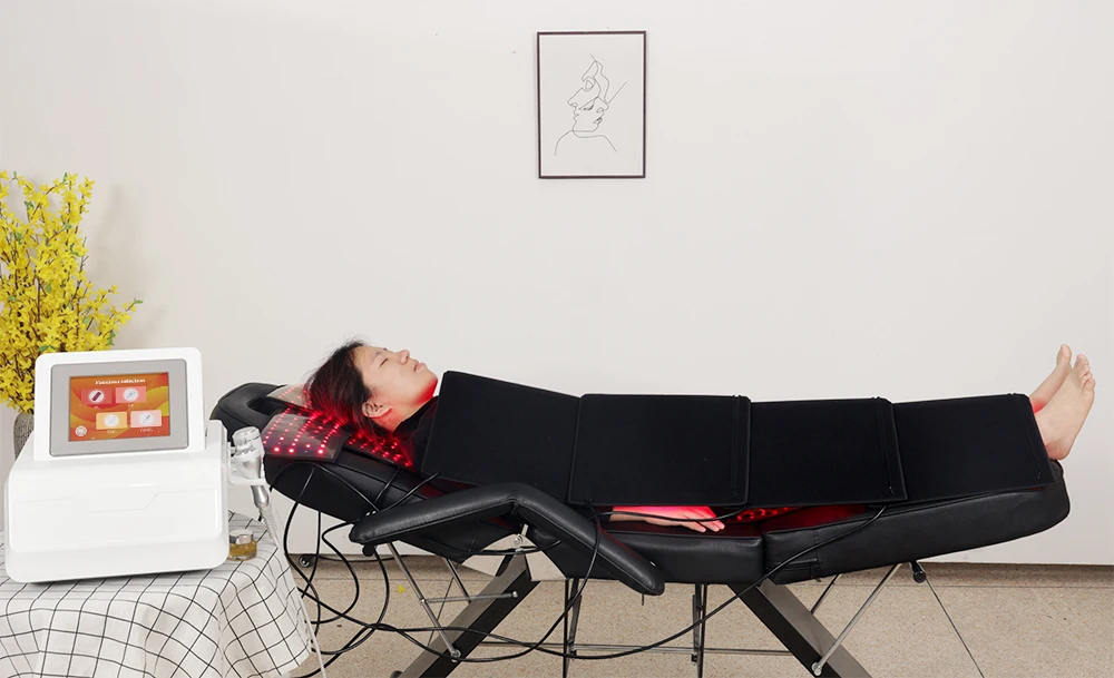 10 in 1 Led red light therapy wrap full body Fat reduce red contour light body sculpt machine/ Beauty equipment