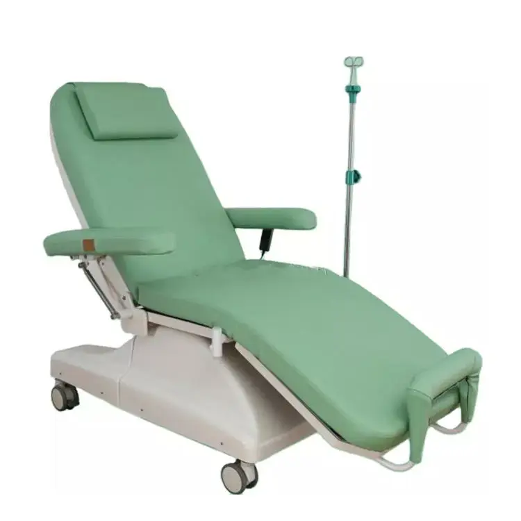 Hospital Furniture Multi-function Medical Blood Drawing Donate Collection Chair Electric Dialysis Chair