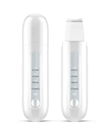 Портативный Ионный ультразвуковой шпатель для лица, пилинг, ультразвуковой скребок для кожи, скребок для лица