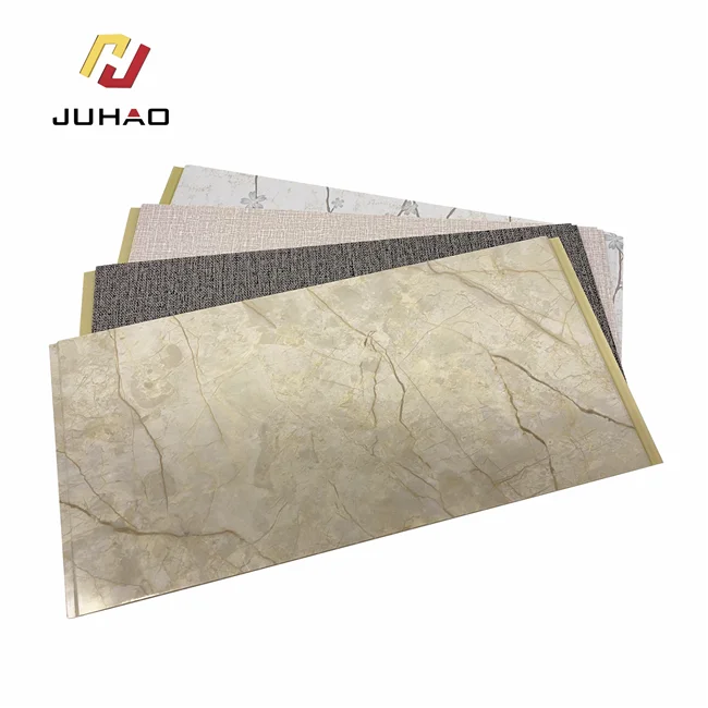 
Easy Install Decorative Pvc Plastic Wood Laminated Bathroom Designs Interior Pvc Wall Panel 