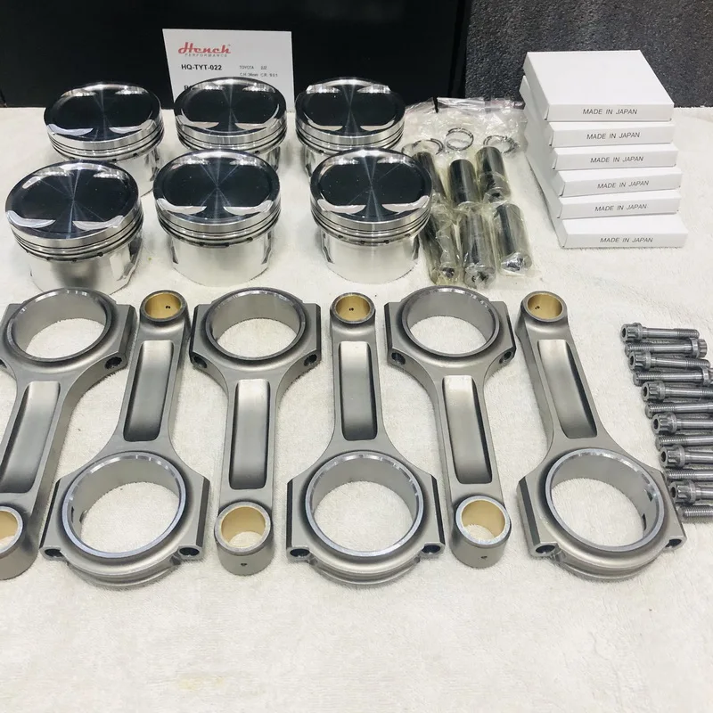  Кованые поршни и кованые шатуны для Toyota Supra 2JZ GTE 86 мм/86 5 мм/87 мм CR 9 0: 1 142 с болтами лучшее