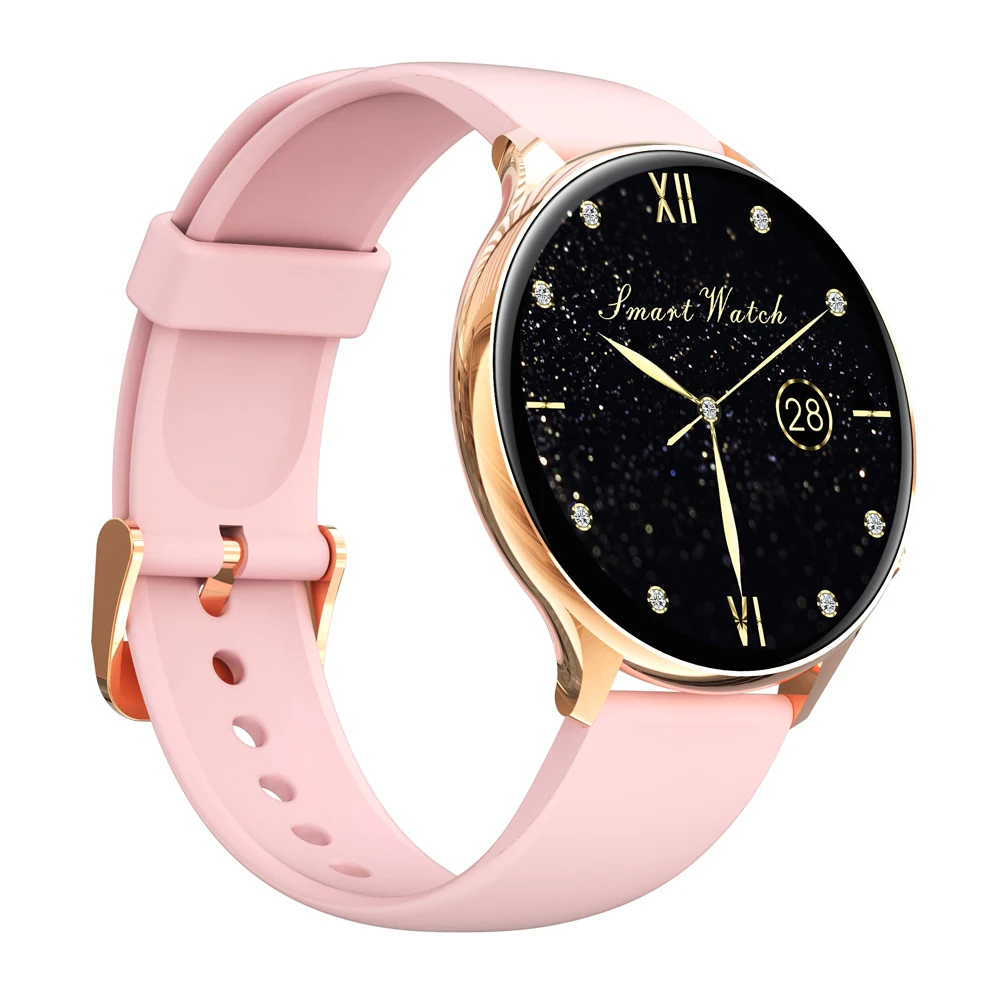 2021 HD LCD Smart Watch 3ATM Waterproof Fitness Smartwatch with Sleep Tracker Heart Rate Blood Oxygen Monitor Smart Watches