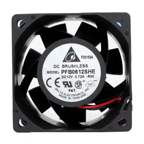 Delta PFB0612GHE PFB0624GHE 10000RPM 6038 60mm high speed 12v dc fan