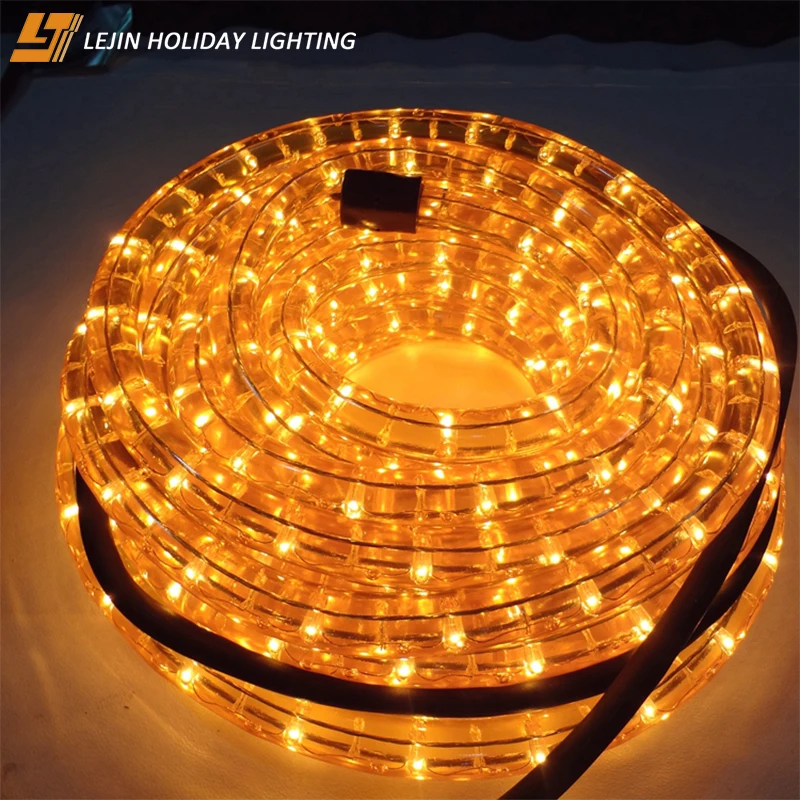 outdoor warm whiteneon flex rope lightwith CE&ROHS certification