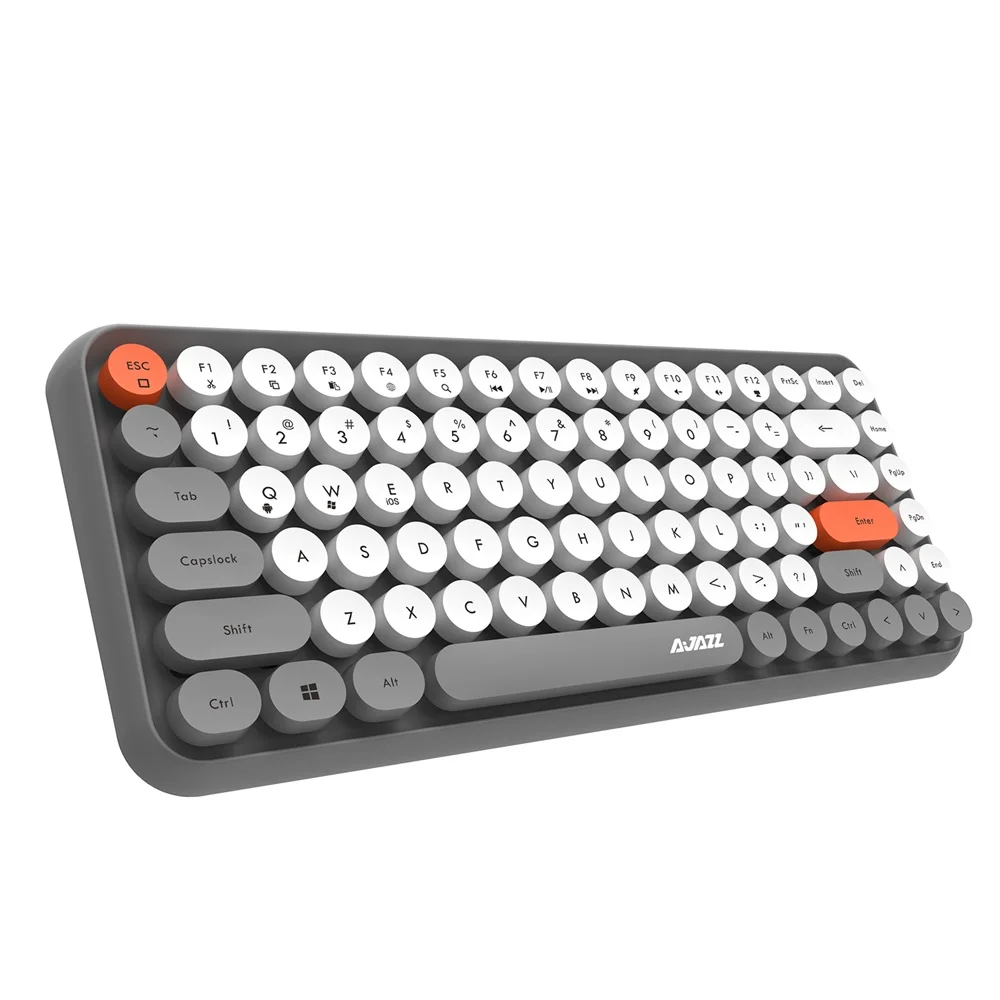 
2021 Bluetooth Number Pad Bluetooth Wireless Mechanical Keyboard with Touchpad 
