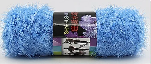 RongMeiXuan Hand Crochet yarn velvet thread Long hair Mink velvet wool yarn Knitting yarn thread Mink hair velvet