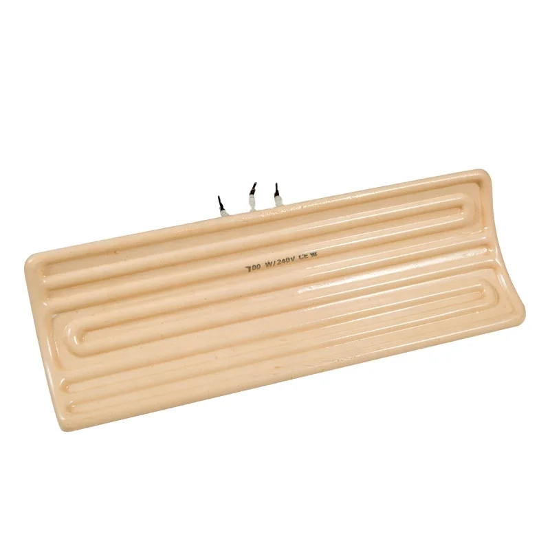 245x82mm ceramic infrared heater flat infrared ceramic heater 500 watt