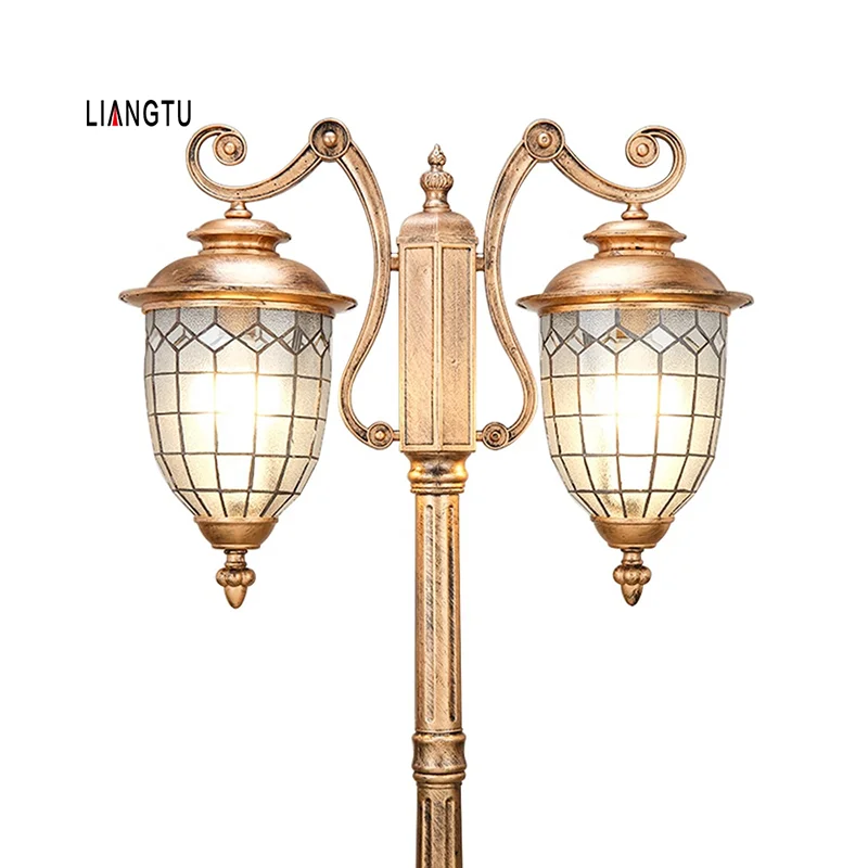 Hot Sale Antique Outdoor Street Lamp 50w Garden Lamp Post Classic Garden Light Street Lighting Outdoor