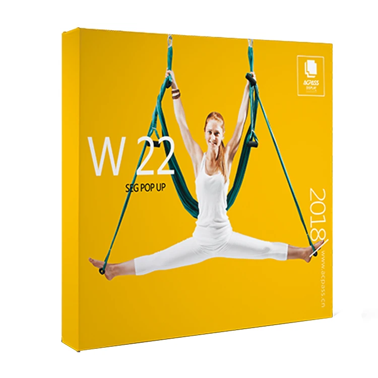 
double sided SEG fabric graphic Pop up Wall W22 