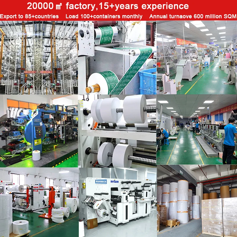 Custom Adhesive Labels For Packaging Customize Printed Private Logo Sticker Waterproof Bottle Label