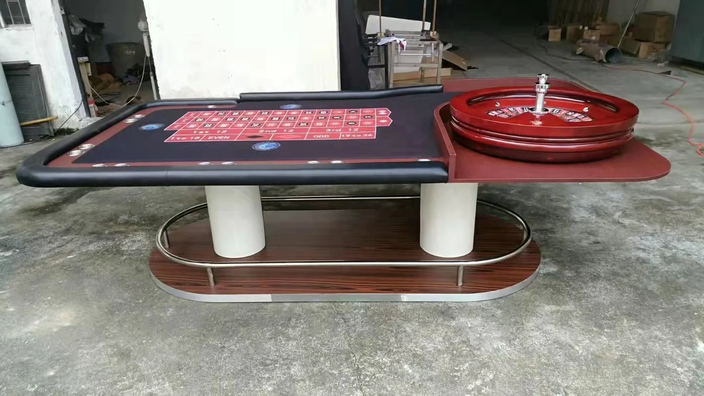 Роскошный стол для покера, игровой стол для рулетки